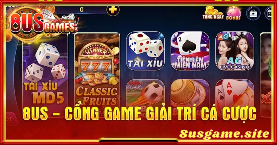 Giới thiệu tổng quan về 8US Game